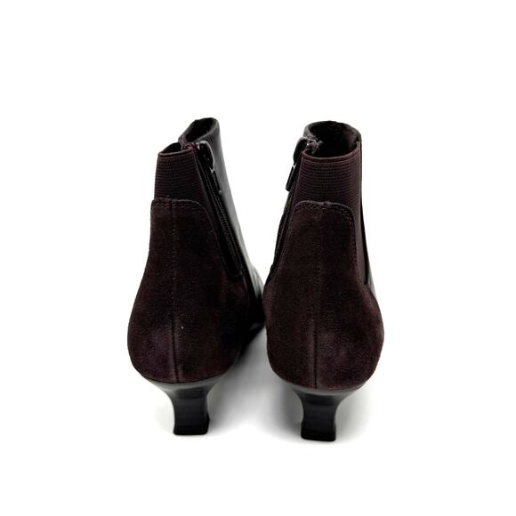 Clarks Women's Kepley Erin Fashion Boot, Dark Brown Leather, Size 5 - Picture 4 of 7